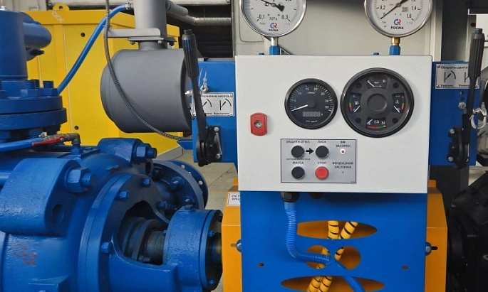 Гидромонитор с дизельным приводом