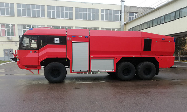 Комплектация аэродромного пожарно-спасательного автомобиля