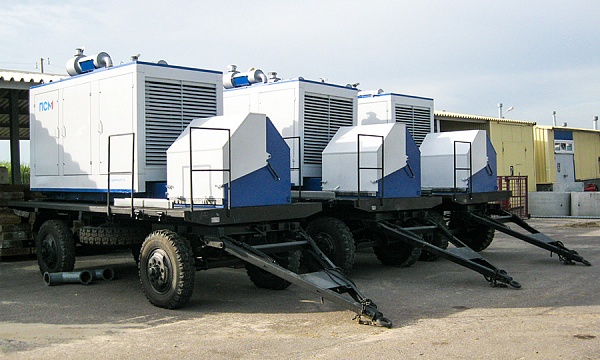 6 дизельных генераторов для компании «Русагро»