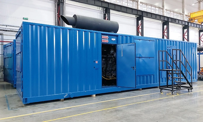 Энергокомплекс 6,4 МВт для основного электроснабжения