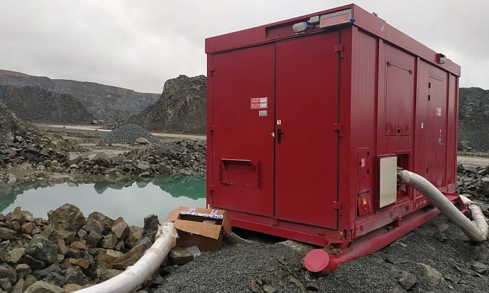 Насосная установка для кислотных сред в месторождение под Н.Тагилом