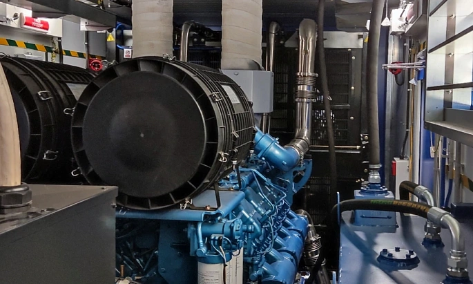 Энергокомплекс 4 МВт на дизельных двигателях Baudouin