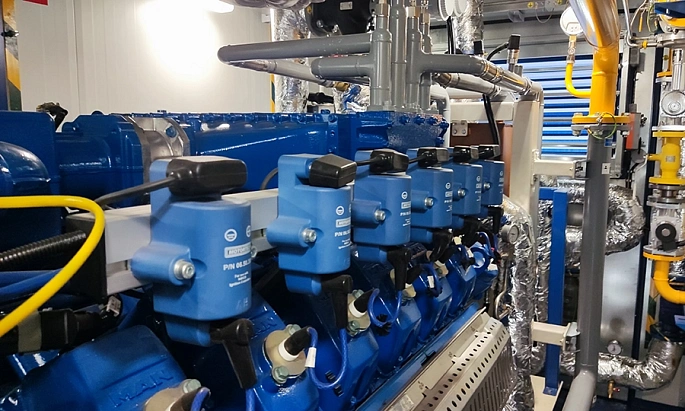 Газовый энергокомплекс на двигателях MAN