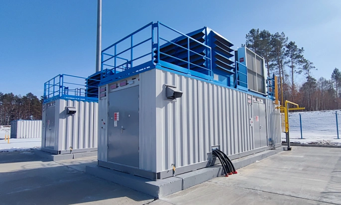 Газовый энергоцентр 1,4 МВт на Дальнем Востоке