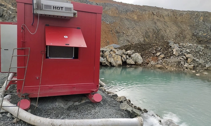 Насосная установка для кислотных сред в месторождение под Н.Тагилом