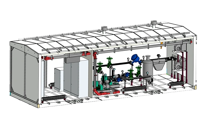 Насосная станция для дизельного топлива