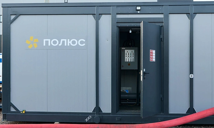 Блочная насосная станция для золотодобывающей компании «Полюс» 