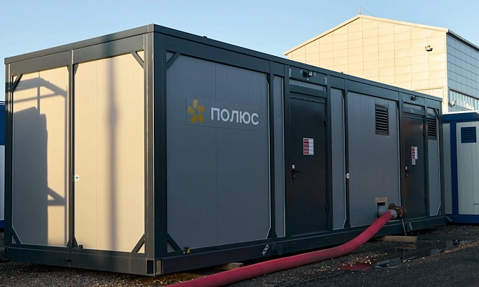 Блочная насосная станция для золотодобывающей компании «Полюс» 