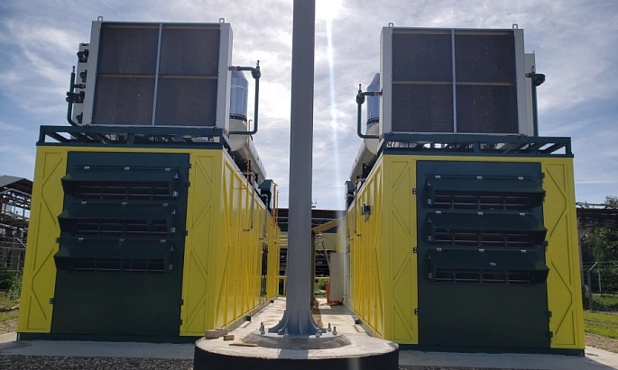 Газовый энергоцентр общей мощностью 5.4 МВт для индустриального парка