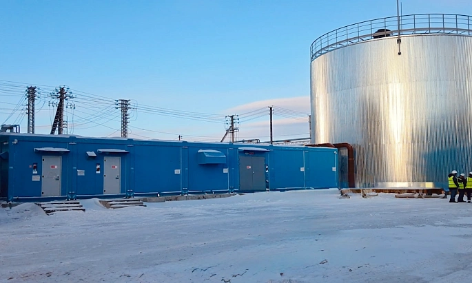 Повысительная насосная станция для группы «Русская платина»