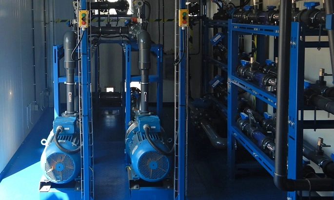 Насосная станция для полигона токсичных отходов