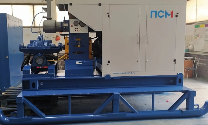 Дизельная насосная станция для месторождения в Магаданской области