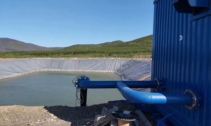 БНС для выщелачивания руды