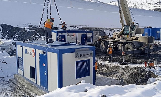 Насосная станция для золоторудного месторождения