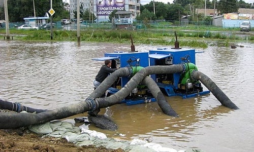 Дизельные насосные установки ПСМ для водопонижения