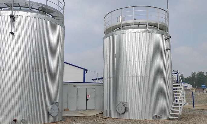 Блочная насосная станция комплексного назначения