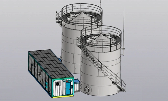 Блочная насосная станция (БНС) комплексного назначения