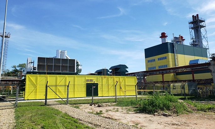 Газовый энергоцентр общей мощностью 5.4 МВт для индустриального парка