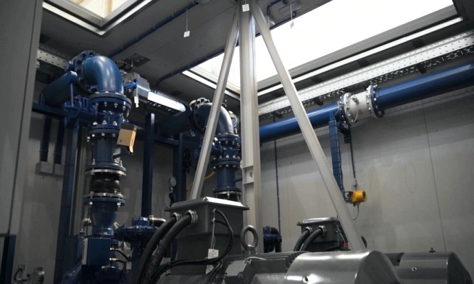 Блочная насосная станция (БНС) для горно-обогатительного комбината