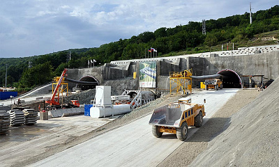 Строительство совмещенной дороги Адлер – Альпика-Сервис (олимпийский объект Сочи-2014)