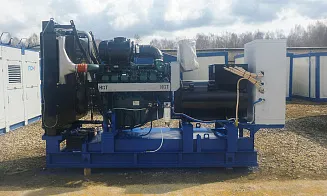 Дизельный генератор для рыбоперерабатывающего завода на Камчатке