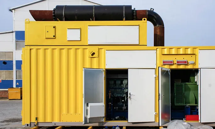 Высоковольтная электростанция 1,6 МВт для Роснефти