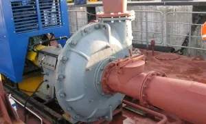 Насосные установки в составе земснарядов