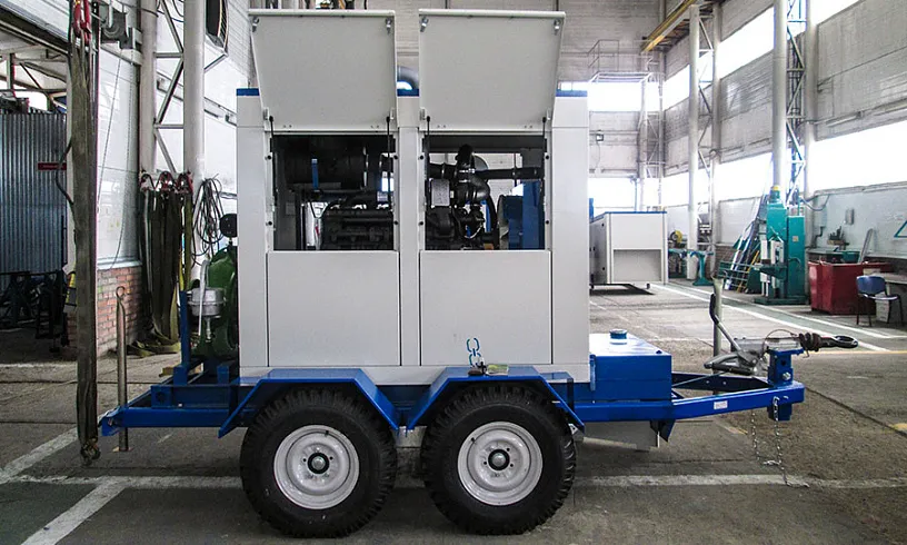 Насосная установка для служб по озеленению Астаны