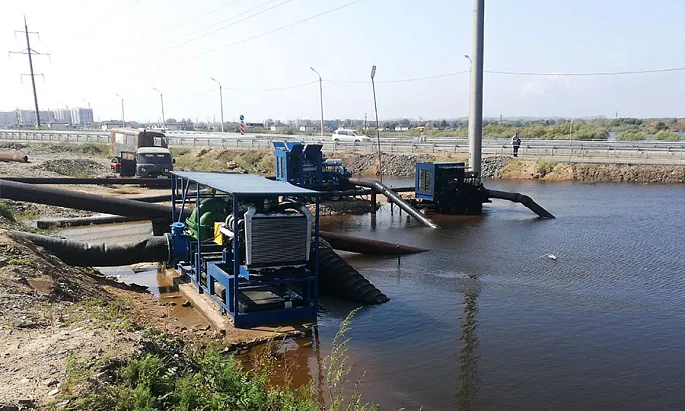 17 мощных насосных установок для нужд города Хабаровска
