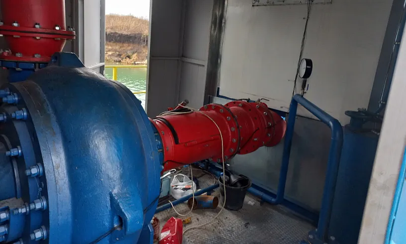 Насосная установка для  плавучего земснаряда