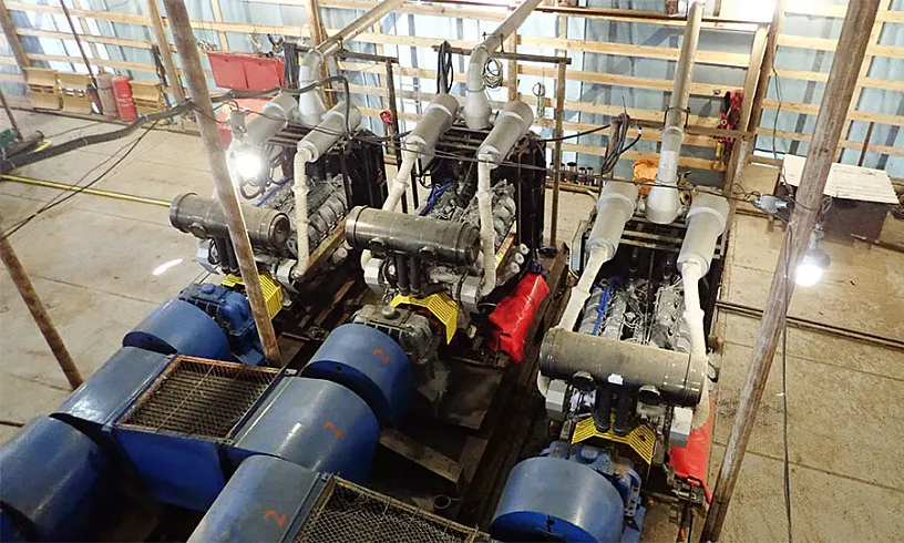 6 дизельных электростанций и 10 приводов для Пайяхского месторождения