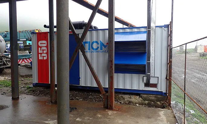 Дизельный генератор для рыбокомбината на Курильских островах