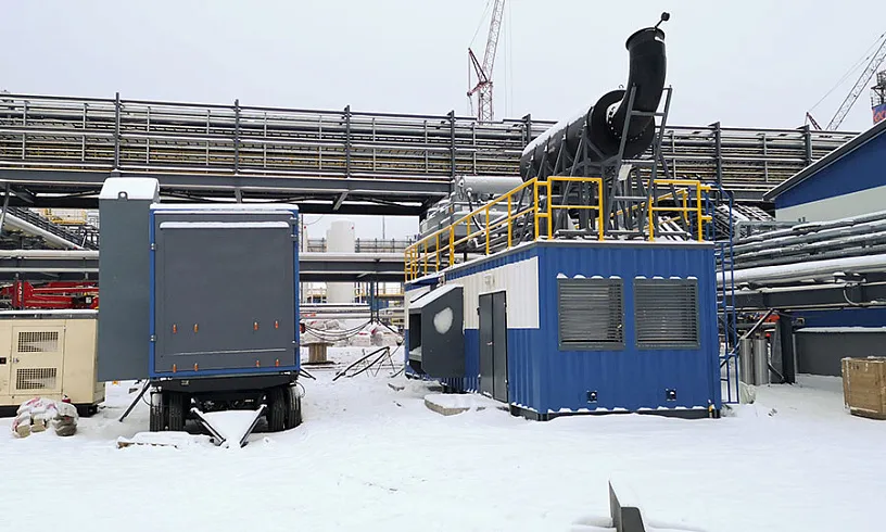 Электростанция мощностью 2,5 МВт для компании «НОВАТЭК»