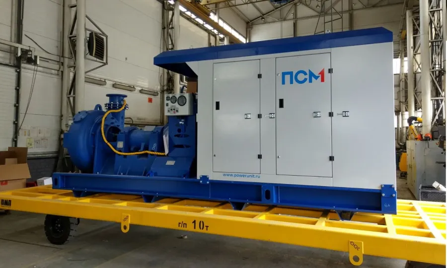 Насосные установки для добычи песка из карьера