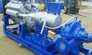 2 дизельные насосные установки для финского завода Huhtamäki в Подмосковье