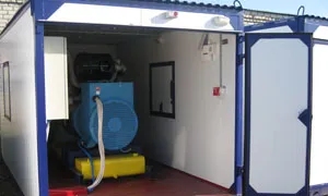 Парк электростанций нефтесервисной компании