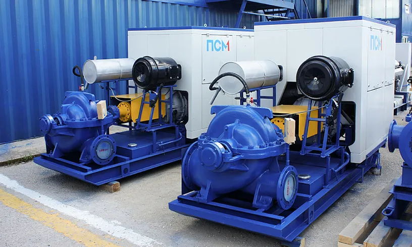 10 насосных установок для старательской артели «Джугджур» в Якутии