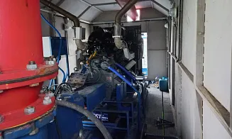 Насосная установка для  плавучего земснаряда