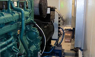 Дизельная электростанция для железнодорожной станции Елецкая