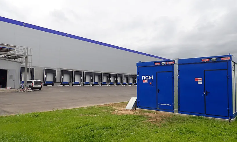 Энергокомплексы общей мощностью 10 МВт для двух логистических парков