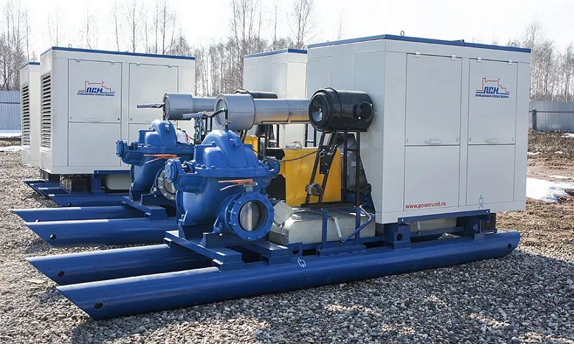 30 насосных установок для золотодобывающего предприятия СЕЗАР-Арктика