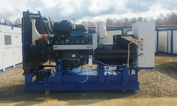 Дизельный генератор для рыбоперерабатывающего завода на Камчатке