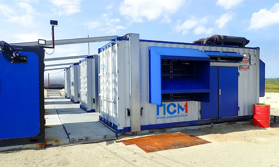 8 электростанций по 800 кВт для Кондинской группы месторождений