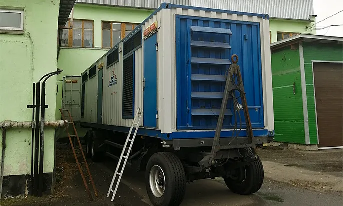 Мобильный энергокомплекс мощностью 800 кВт