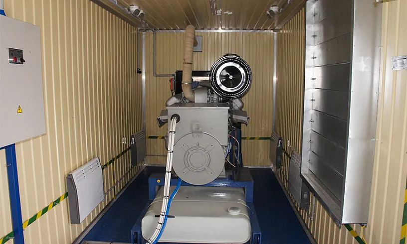 Два дизельных генератора для ядерного реактора ВВР-ц в Обнинске