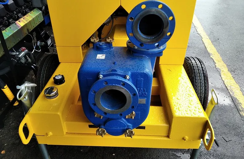 Две насосныне станции для гипсового карьера в Архангельской области