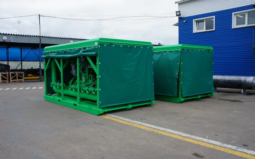 6 шламовых насосов для нефтяной компании