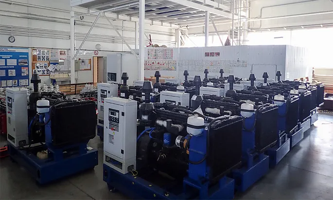 54 дизельные электростанции для строительства газопровода «Сила Сибири»