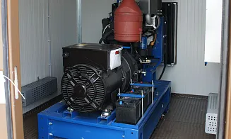 Дизельный генератор для гостиницы в Плесе