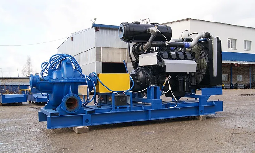 Две насосные установки для завода по производству топлива АО «Конденсат»